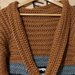 Cardigan stile azteco