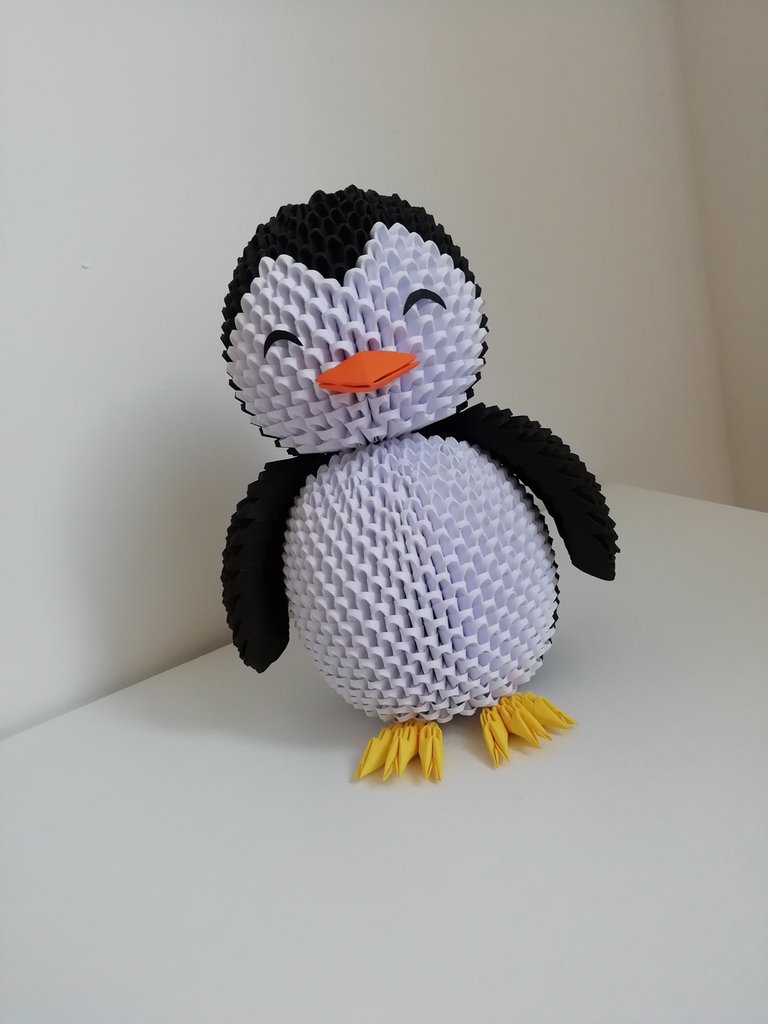 Pinguino origami 3d Per la casa e per te Decorare casa di The