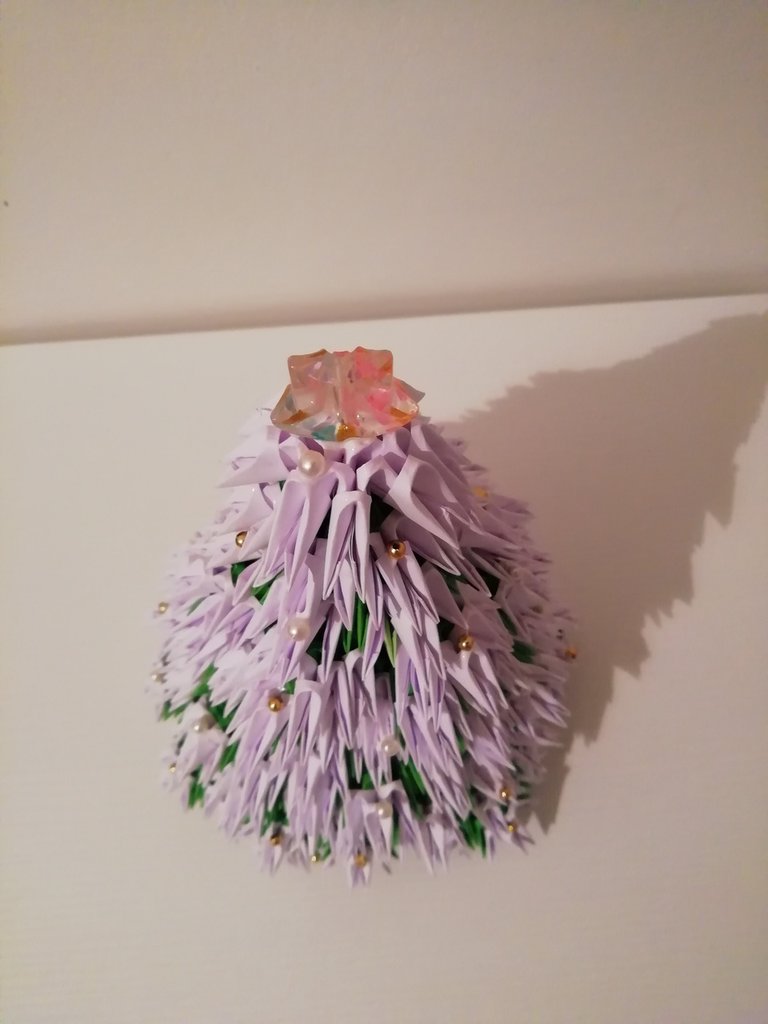 Albero di natale origami 3d Feste Natale di Thelema Creations