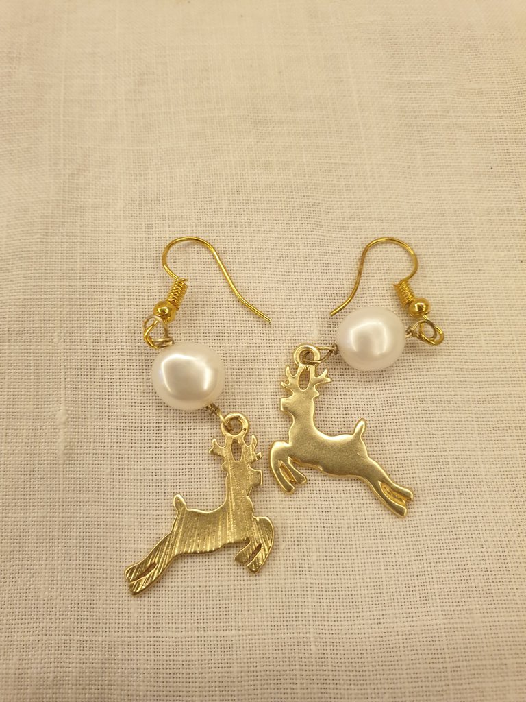 Elli Motivo Renna Giocoso con Cristalli in Argento Sterling 925