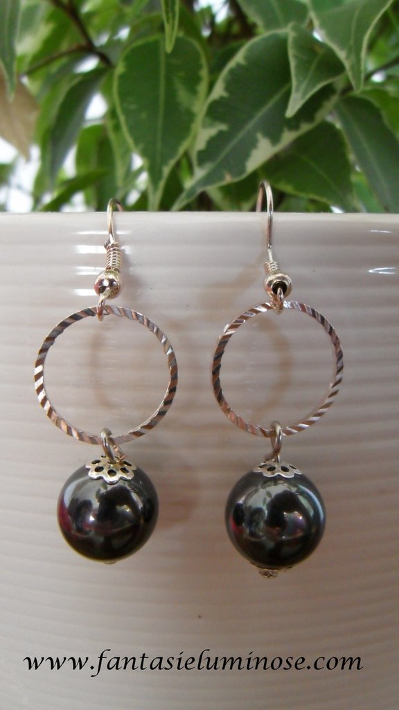 OIDEA [12 Coppia Orecchini a Palla in Acciaio Inossidabile Orecchini Donna Perle d'imitazione ipoallergenico Multicolori Regalo Perfetto