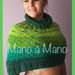 Cappa Poncho con collo - Verde