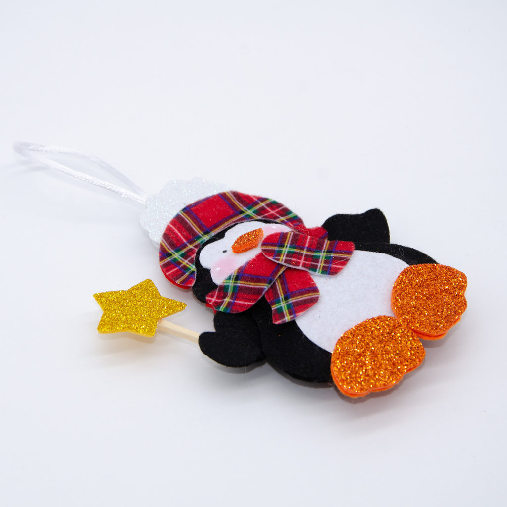 Sendmeamirror Specchietto Pinguino 12x10 Cm - Acrilico Infrangibile, Sicurezza, Con Adesivo