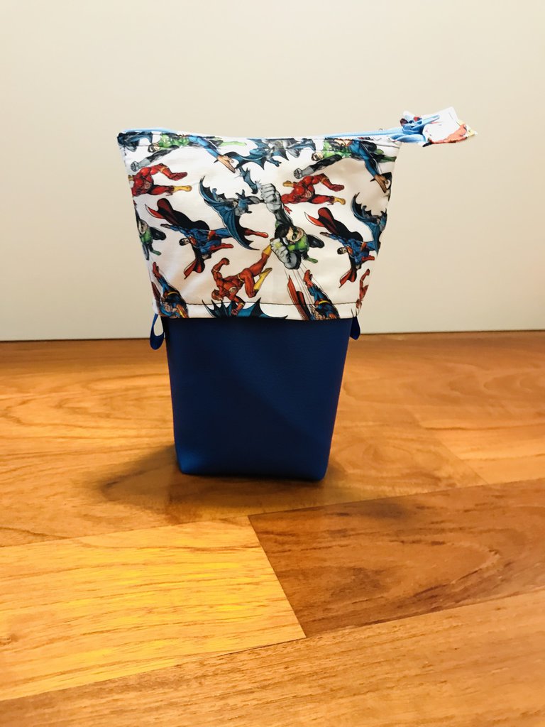 Astuccio portapenne a forma di gatto, tascabile, per ufficio e