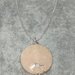 collana argento 925 con ciondolo quarzo rosa  cristalloterapia