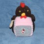 Gallina pasticcera amigurumi