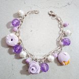 Bracciale dolcetti fimo regalo ragazza