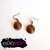 Pendientes avellana