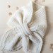 Sciarpa / scaldacollo bambina in lana merinos 100%