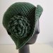 Cappello lana donna verde