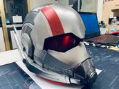 REPLICA ANT MAN HELMET WITH RED LED - COSPLAY 