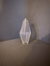 Poliedri, ricambi per lampadari di Venini, Carlo Scarpa,  in vetro di Murano, trasparenti