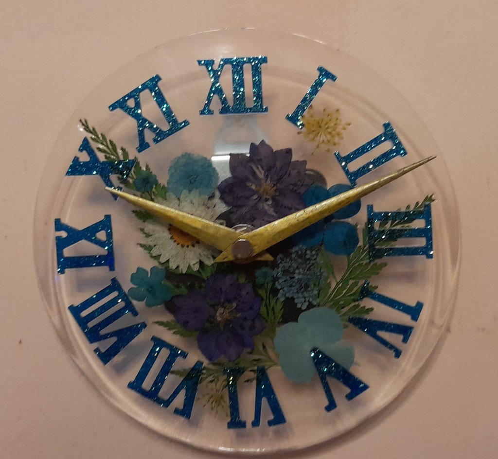Holzwerk Germany Orologio Uomo In Legno Naturale E Resina Epossidica - Quadrante Blu/Marrone, Realizzato A Mano