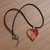 Collana con pendente cuore