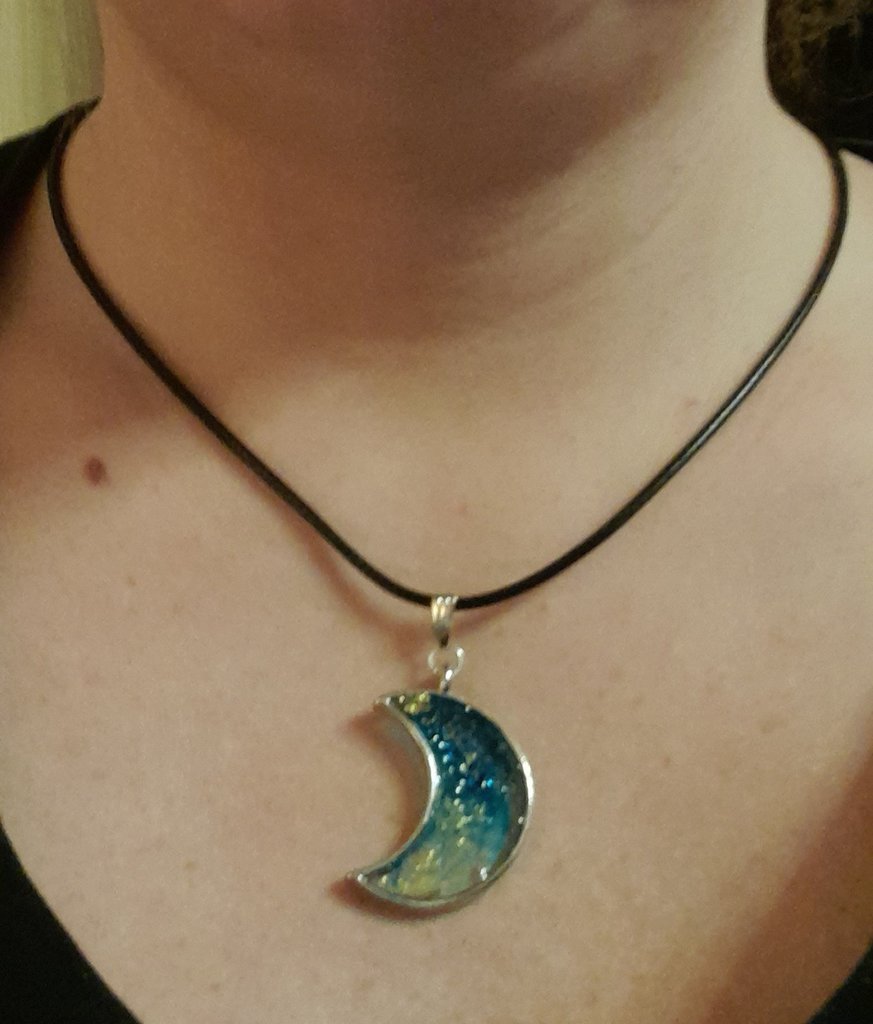 Stella Luna Elegance - Collana Girocollo con Ciondolo