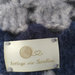 Maglione bicolore in lana, viscosa e top acrilico fatto a mano