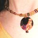 Klimt Salomè parure fatta a mano collier e bracciale 