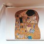 Klimt pochette dipinta a mano 