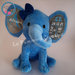 Peluche Elefante nascita personalizzato con termovinile.