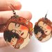 Klimt maternità orecchini creati a mano 