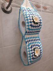 Porta carta igienica Uncinetto accessori bagno handmade