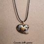 Collana con ciondolo a cuore