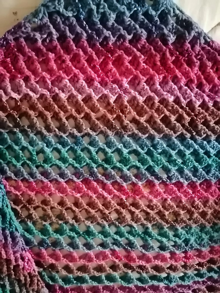 Scialle Pashmina Donna In Misto Cotone - 198x64 Cm Con Frange, Morbido E Versatile - Foto 8