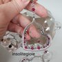 Orecchini a cuore con swarovski.