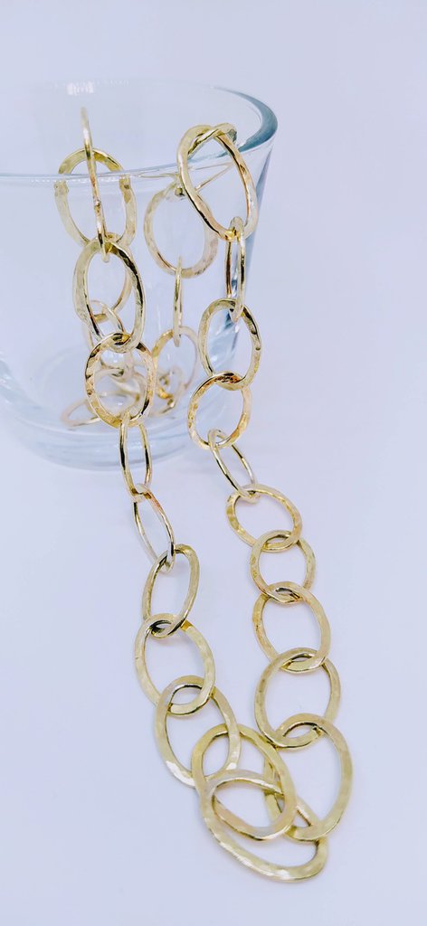 Collana a catena multi maglie tonde e ovali | Marea – Amea Luxury