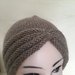 Cappello turbante da donna in pura lana 100%