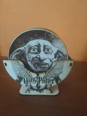 Sottobicchieri in Betulla con Contenitore a Tema Harry Potter