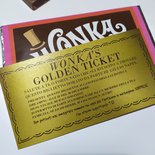 wonka bar incarto willy wonka editable template file - Feste