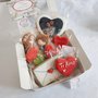 Love Box biscotti personalizzati con foto regalo San Valentino regalo per innamorati