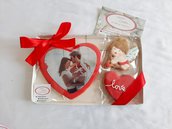 mega biscotto con foto personalizzata San Valentino 