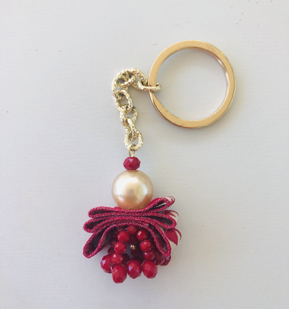 Perle Portachiavi In Ottone Bianco E Rame Per Coltelli, Paracord E Ciondoli - Foto 4