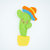 Bomboniera cactus canterino messicano, 14 x 6.5 cm