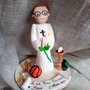 Cake Topper comunione basket