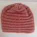 Caldo e morbido cappello in lana color cuoio