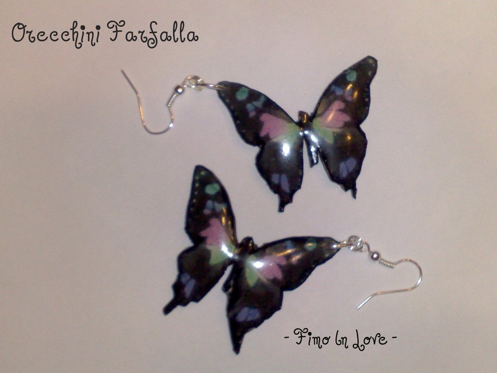 Set Di Gioielli In Seta Blu Con Collana E Orecchini A Farfalla, Regalo Per Donna O Ragazza - Italia