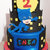 Torta scenografica gattoboy- torta compleanno pjmask
