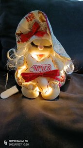 Bambolina personalizzata con luce