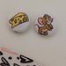 Orecchini bottone Tom&Jerry