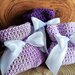 Sacchettini portaconfetti lilla viola matrimonio battesimo comunione cresima anniversario