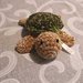 Tartaruga amigurumi all'uncinetto
