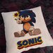 Cuscino Sonic personalizzabile