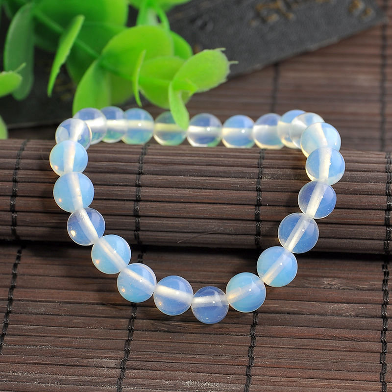 Bracciale In Pietra Di Luna E Occhio Di Tigre 8mm - Vera Mentis - Gioiello Unisex Elegante Con Perle Naturali - Regalo Mistico Per Lui E Lei (regolabile 16-18 Cm)