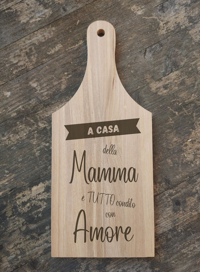 Tagliere personalizzato festa della mamma e altri eventi