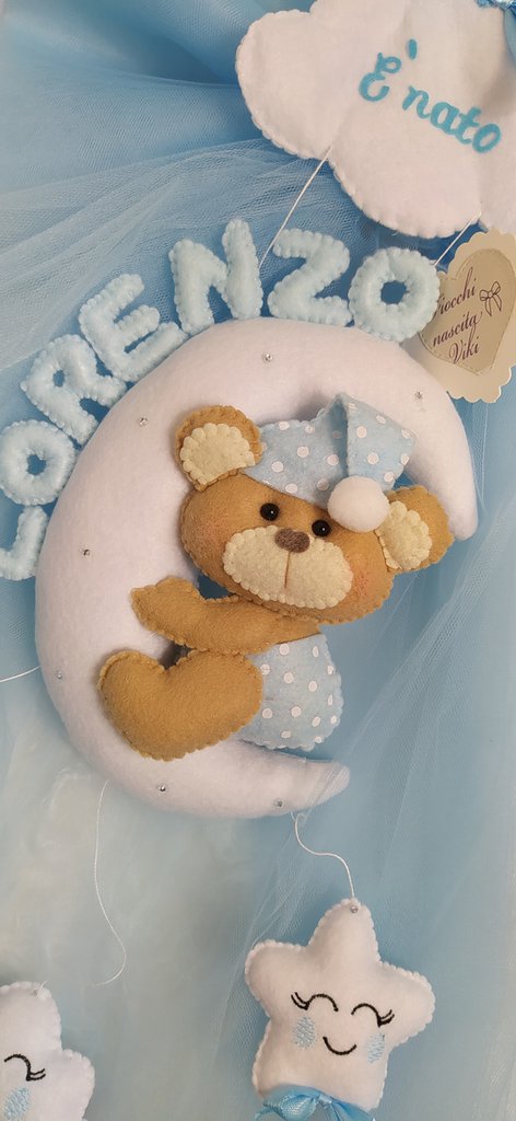 Cuscino con nome per nascita - Italia