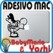 ADESIVO BABY MARIO & YOSHI - PER APPLE MAC MACBOOK PRO - SKIN