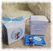 Scatoline personalizzate per confetti Bomboniera Battesimo Complaenno Comunione, Cresima Anniversario